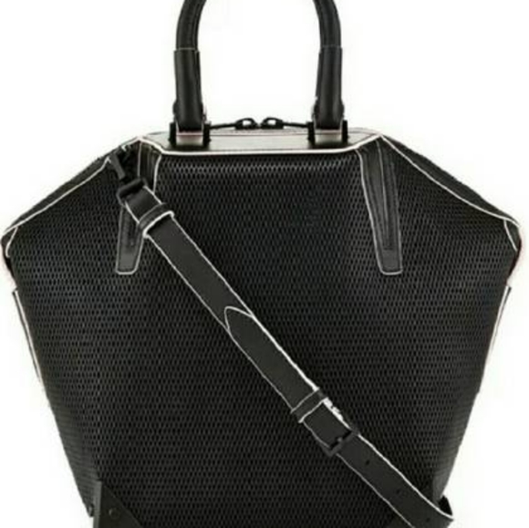 Alexander Wang Medium Emile Tote in 3d Mesh Black with Matte Black Hardware - Picture 9 of 9